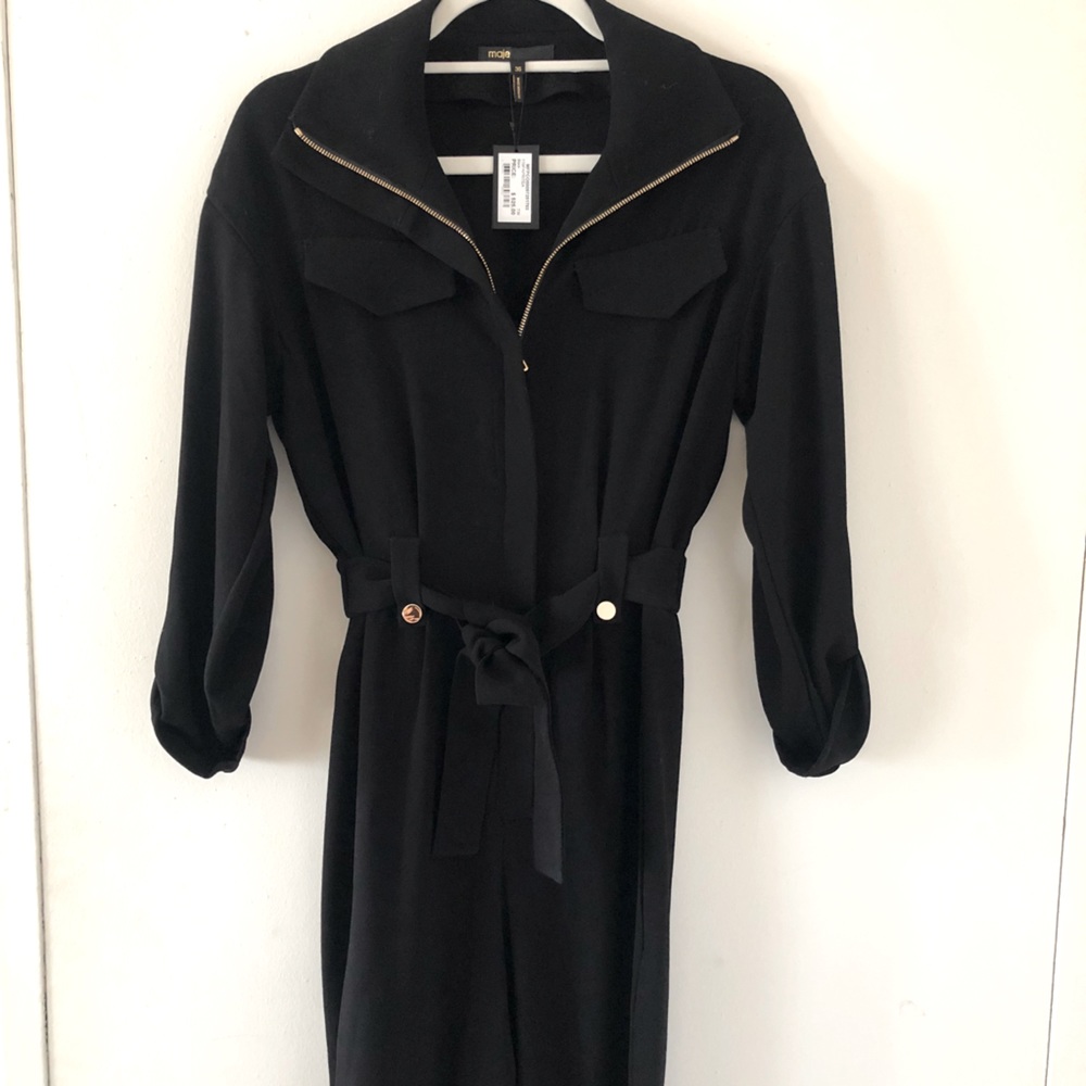NWT! Maje Papritera Utility Jumpsuit